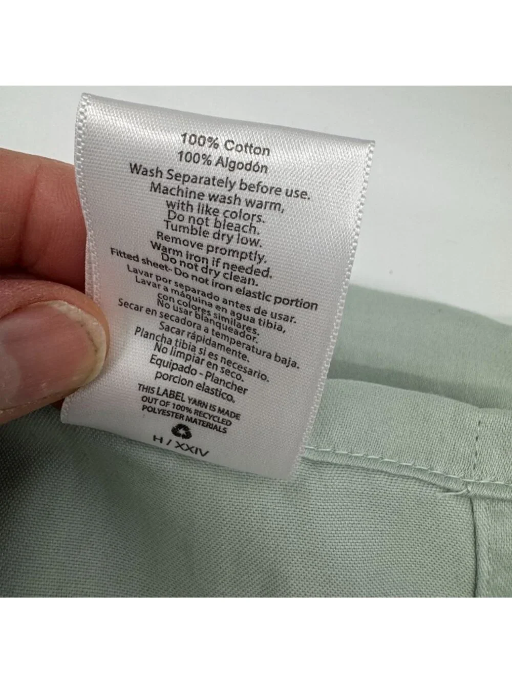 Better Homes & Gardens Mint Green 100% Cotton Queen Flat Sheet Classic Bedding